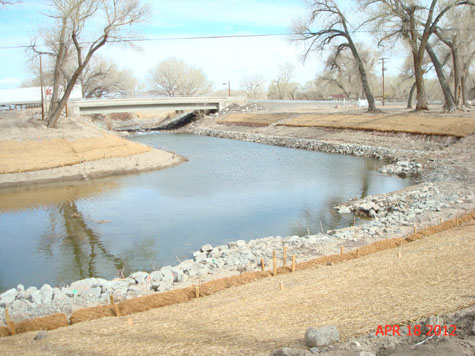 View towards US Hwy 95 Bridge