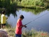 Fishing at Kids Camp